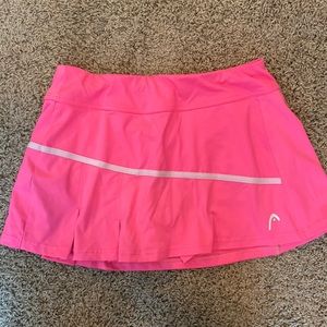 Womens head tennis skirt size L